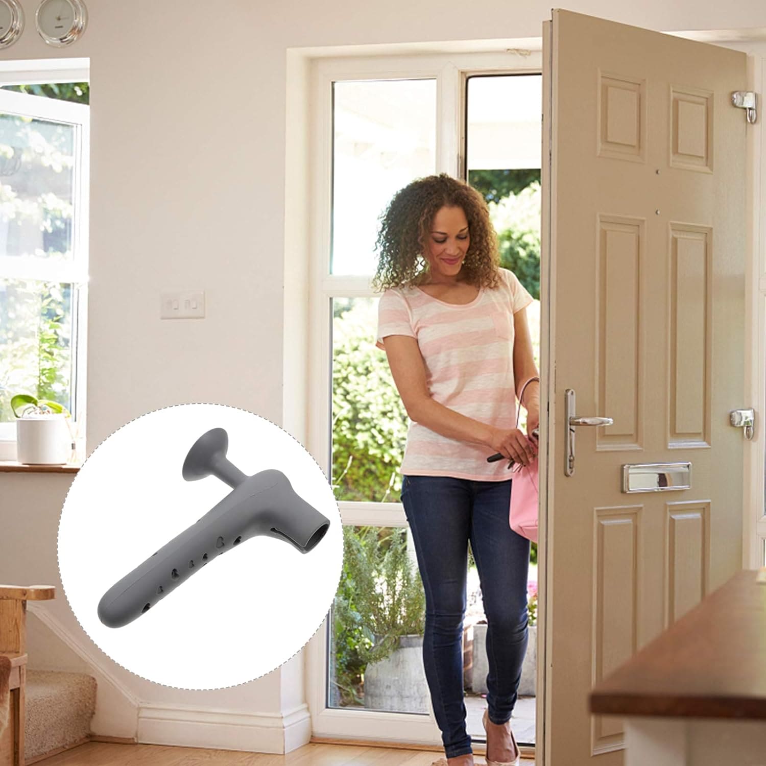2 In 1 Silicon Door Knob Cover, Anti-Collision Door Knob Pad, Noiseless Suction Cup Doorknob Cover, Children's Safety Door Handle, Antistatic Silicone Door Knob Cover 2 In 1 Silicon Door Knob Cover, Anti-Collision Door Knob Pad, Noiseless Suction Cup Doorknob Cover, Children's Safety Door Handle, Antistatic Silicone Door Knob Cover